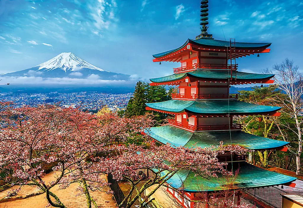 Puzzle trefl 1500 muntele fuji [1]