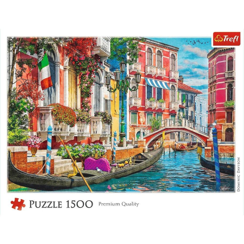 Puzzle trefl 1500 o dupa amiaza de vara in venetia copii varsta 11 ani - +15 ani [2]