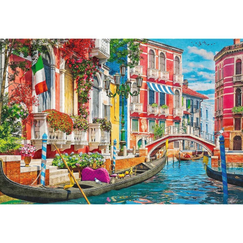 Puzzle trefl 1500 o dupa amiaza de vara in venetia copii varsta 11 ani - +15 ani [1]