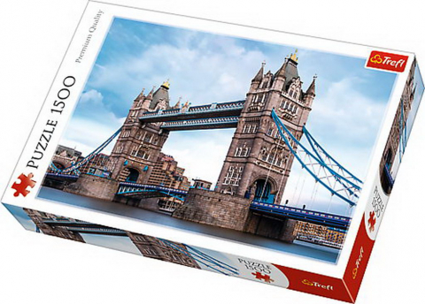 Jucării și Jocuri pentru copii - Puzzle trefl 1500 the tower bridge