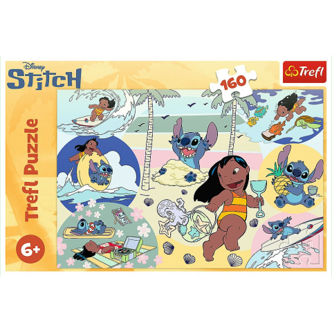 Puzzle trefl 160 disney stitch regulile lui stitch copii varsta 6 ani - 10 ani [2]