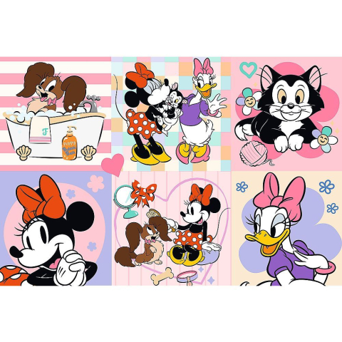 Puzzle trefl 160 disney ziua colorata a lui minnie  copii varsta 6 ani - 10 ani [1]