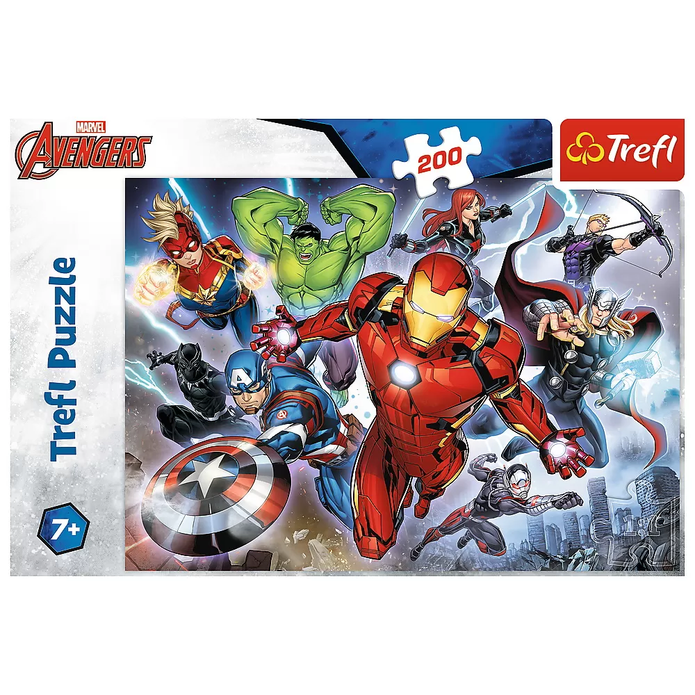 Puzzle trefl 200 avengers rabunatorii [2]