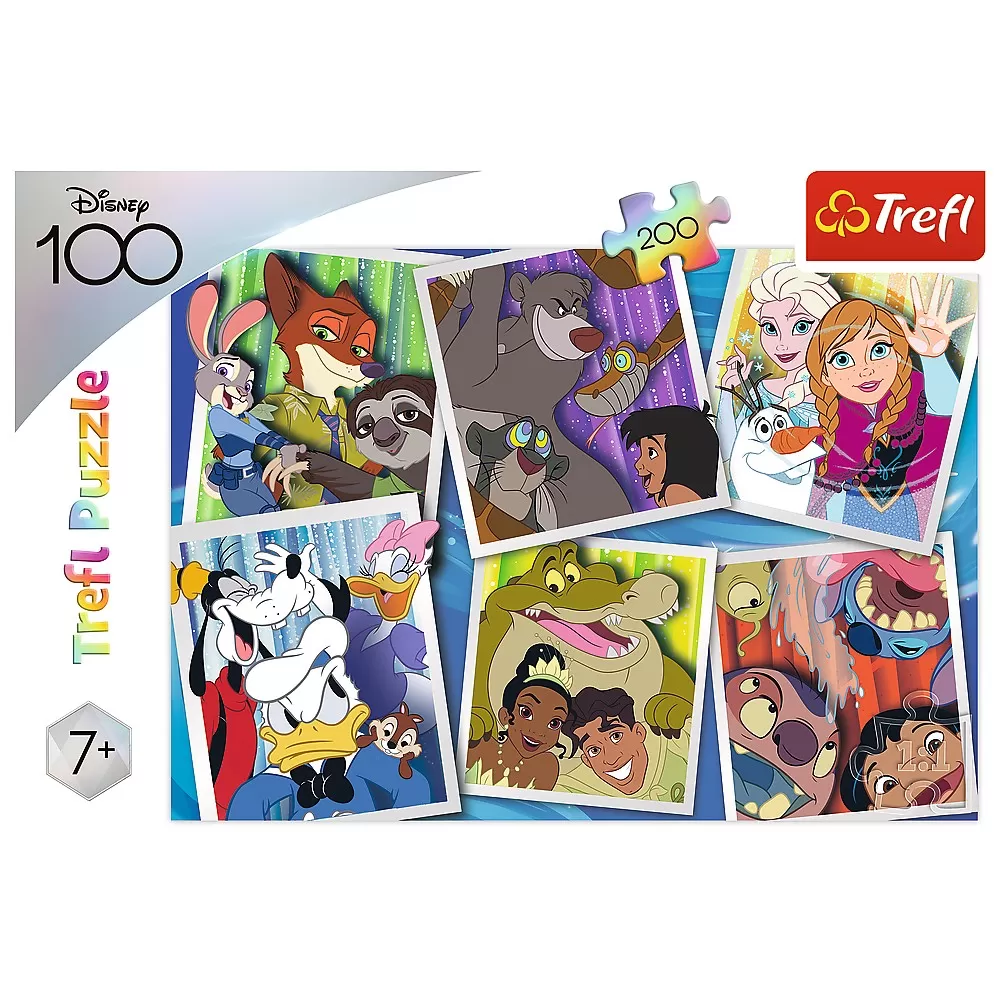 Puzzle trefl 200 disney minunata lume [2]