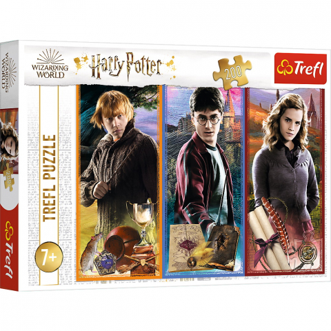 Jucării și Jocuri pentru copii - Puzzle trefl 200 in lumea magiei