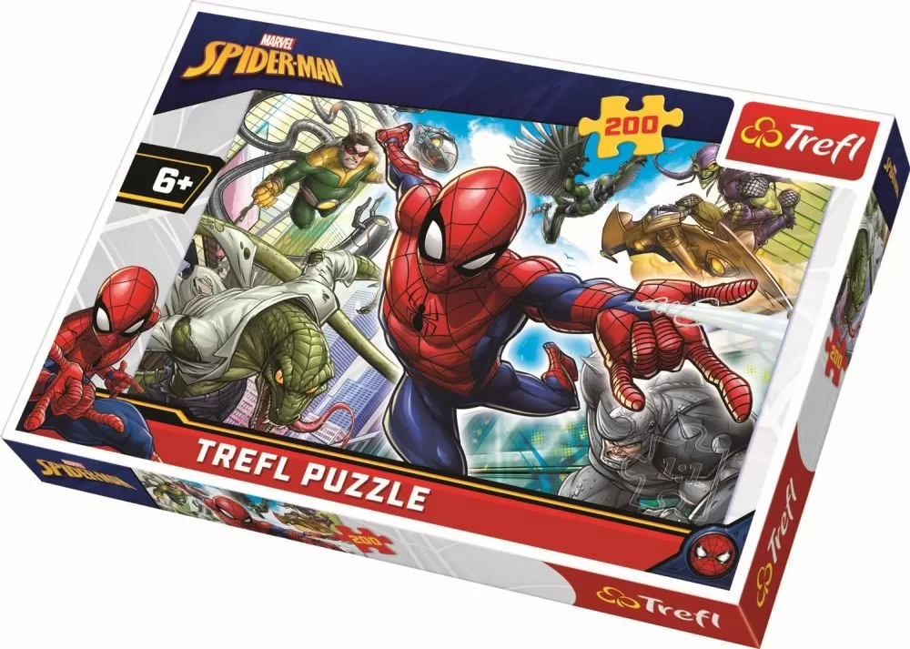 Puzzle 100 - 299 piese - Puzzle trefl 200 nascut supererou