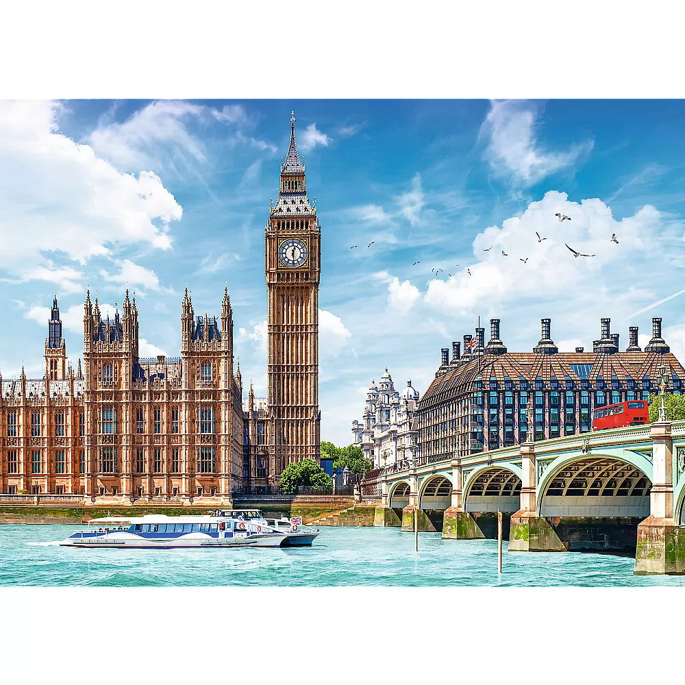 Puzzle trefl 2000 londra big ben [1]