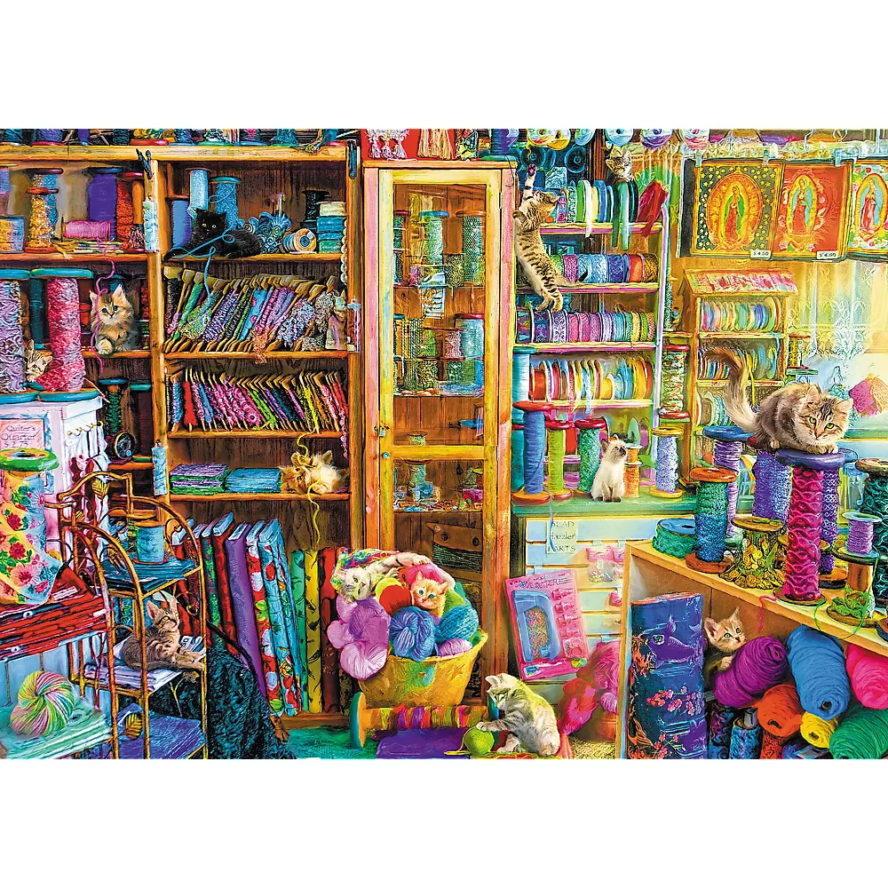 Puzzle trefl 2000 paradisul pisicutelor [1]