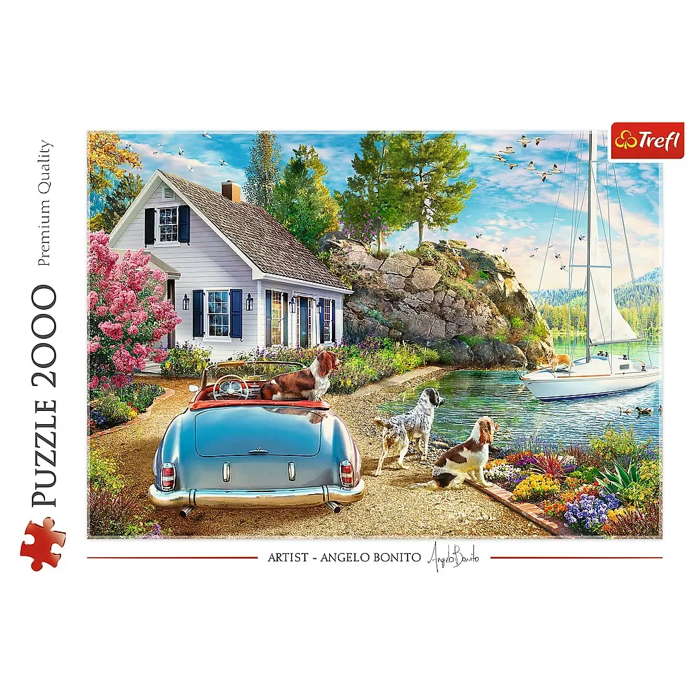 Puzzle trefl 2000 vacanta in paradis [2]