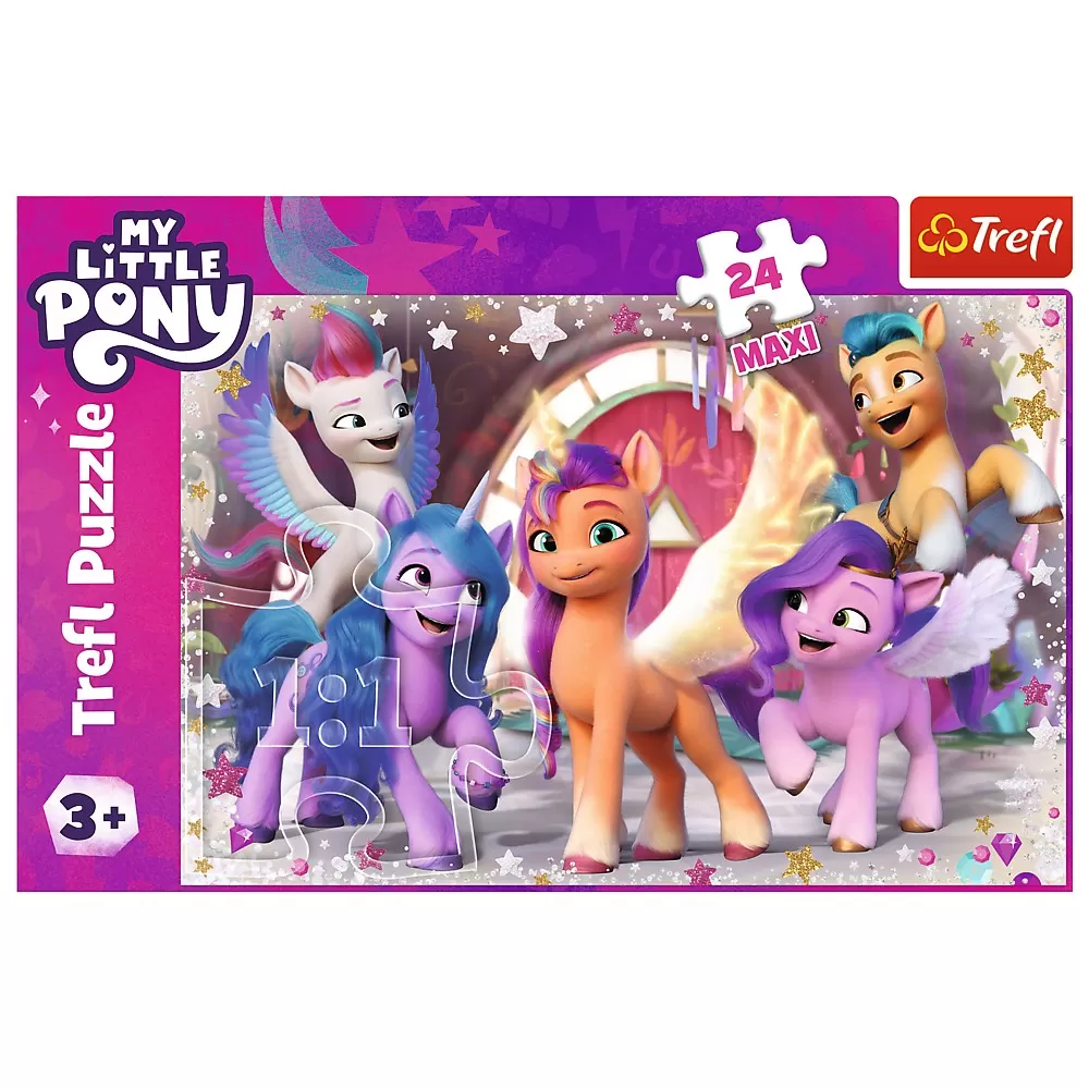 Puzzle trefl 24 maxi my little pony o zi frumoasa [2]