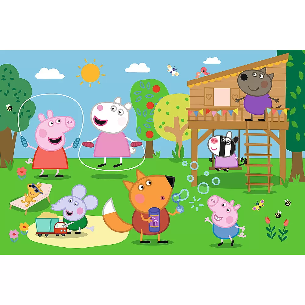 Puzzle trefl 24 maxi peppa pig distractia din iarba [1]