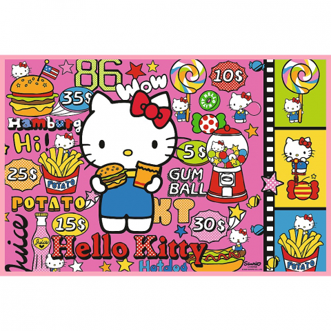 Puzzle trefl 2x200 hello kitty si prietenii [2]