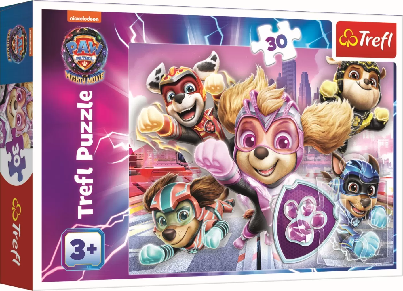 Jucării și Jocuri pentru copii - Puzzle trefl 30 patrula catelusilor echipa eroilor