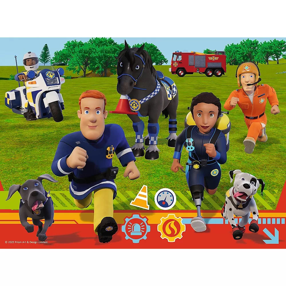 Puzzle trefl 30 pompierul sam gata de salvare [1]