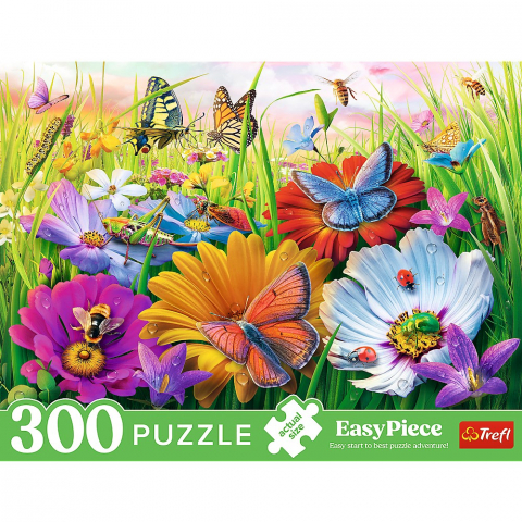 Puzzle trefl 300 easy piece insecte in lunca [2]