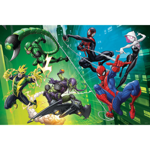 Puzzle trefl 300 marvel spiderman panza omului paianjen copii varsta 8 ani - +15 ani [1]