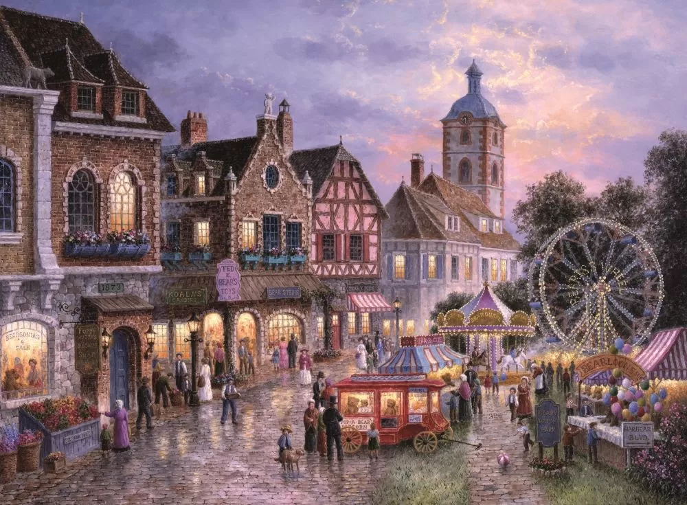 Puzzle trefl 3000 targ de provincie [1]