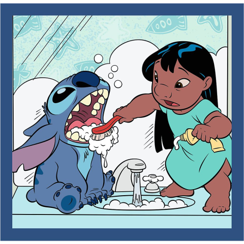 Puzzle trefl 3in1 disney stitch ora stitch [1]