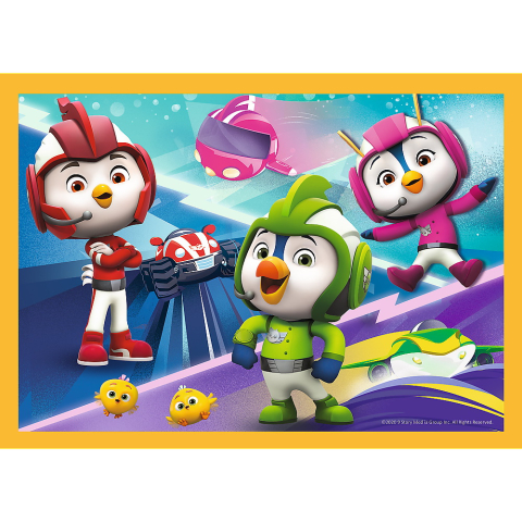  puzzle trefl 4in1 echipa top wing in actiune varsta 4 ani -6 ani [3]