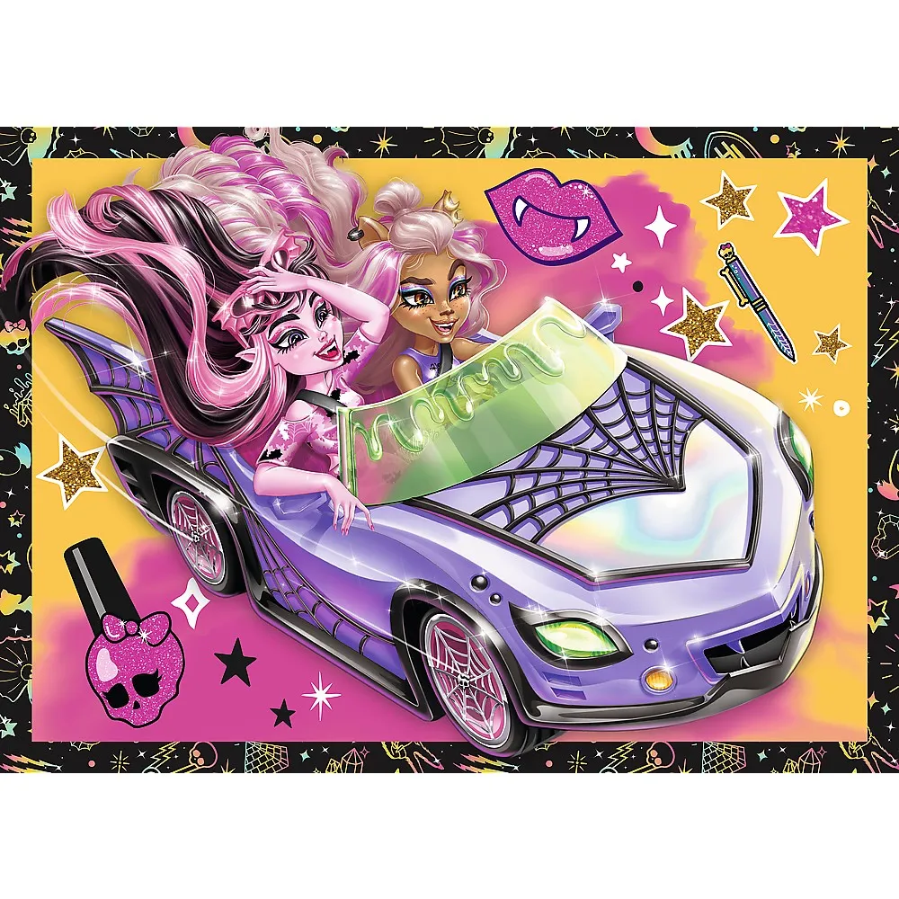 Puzzle trefl 4in1 monster high o zi electrizanta  [3]