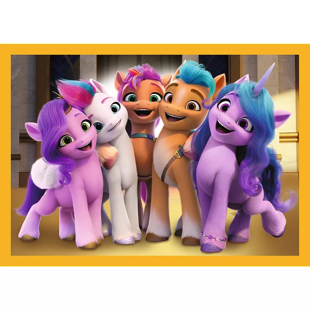 Puzzle trefl 4in1 my little pony sa cunoastem poneii [2]