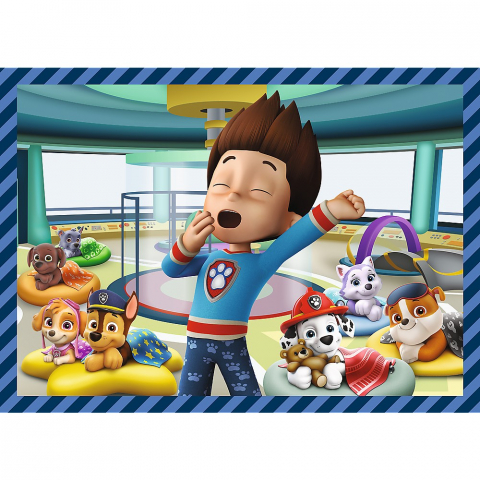 Puzzle trefl 4in1 patrula catelusilor activitatile zilnice ale echipei [2]