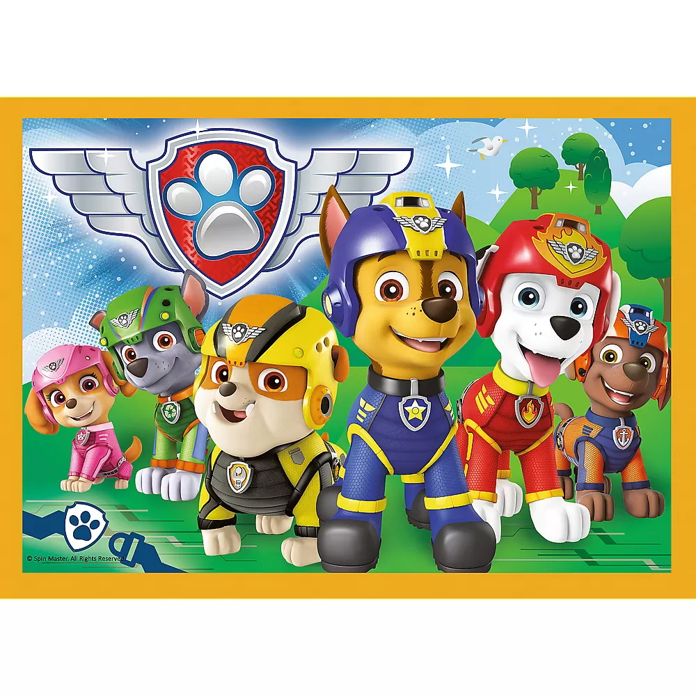 Puzzle trefl 4in1 patrula catelusilor - sarbatorile [4]
