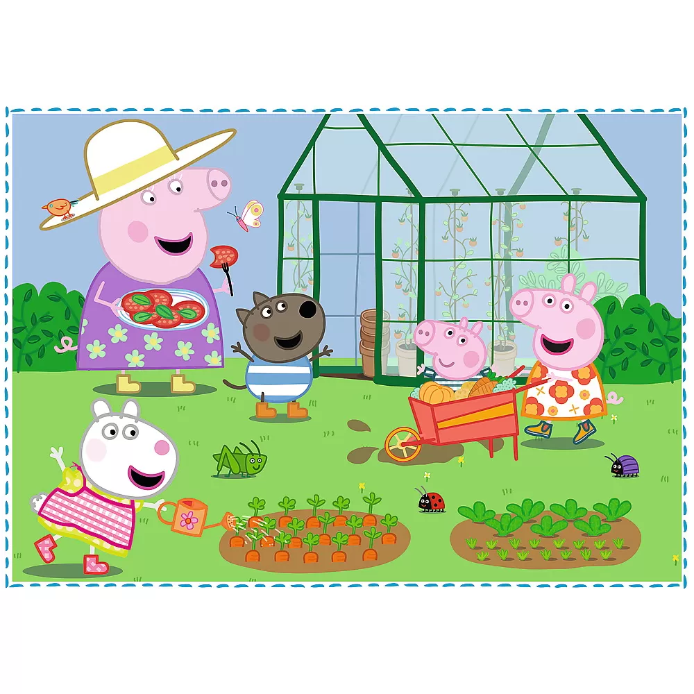 Puzzle trefl 4in1 peppa pig [1]