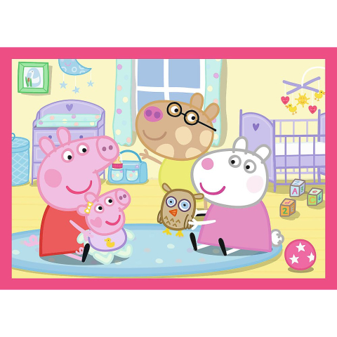 Puzzle trefl 4in1 peppa pig iubeste aventurile [4]