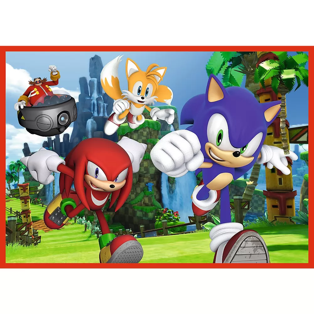 Puzzle trefl 4in1 sonic aventurile lui sonic [1]