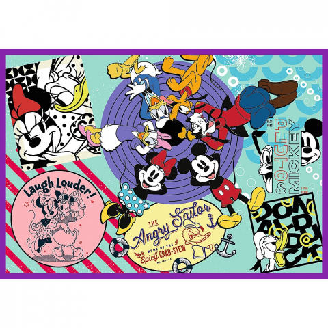 Puzzle trefl 4x250 disney mickey mouse si prietenii [1]