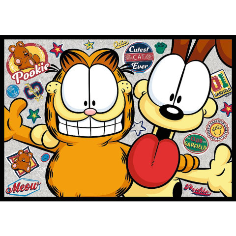 Puzzle trefl 4x250 lui garfield nu ii place ziua de luni [4]
