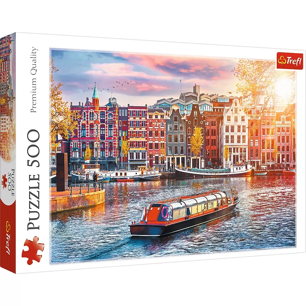 Jucării și Jocuri pentru copii - Puzzle trefl 500 amsterdam 