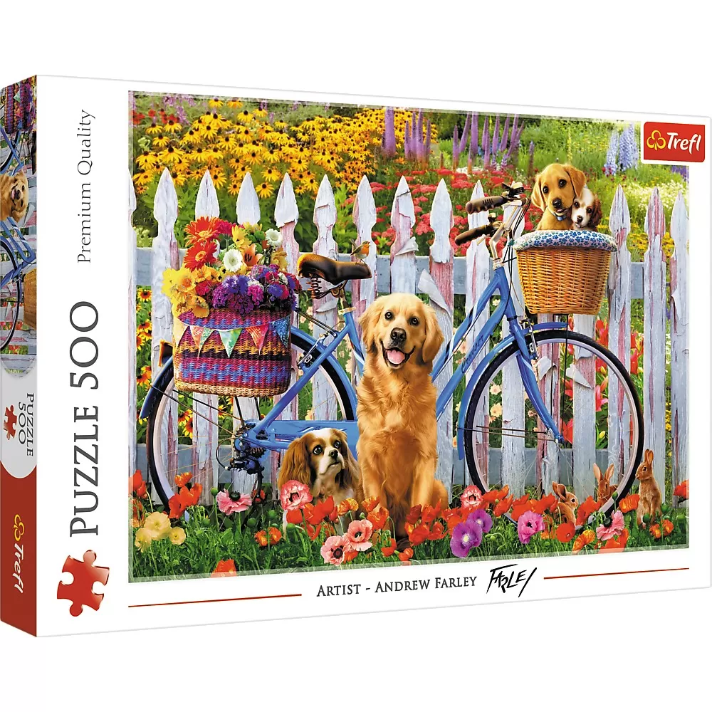 Jucării și Jocuri pentru copii - Puzzle trefl 500 aventura catelusilor