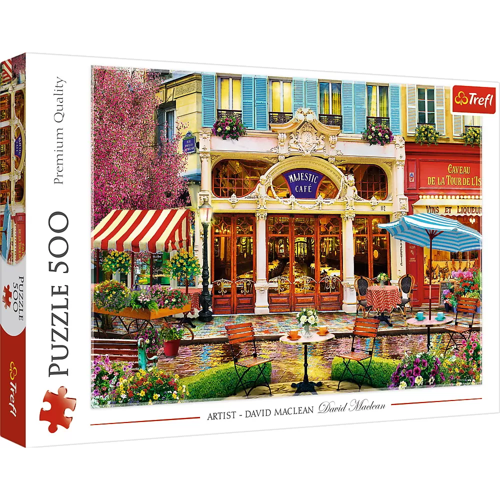 Jucării și Jocuri pentru copii - Puzzle trefl 500 cafenea