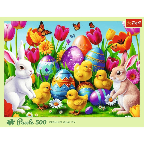 Puzzle trefl 500 pajistea de paste copii varsta 10 ani - +15 ani [2]