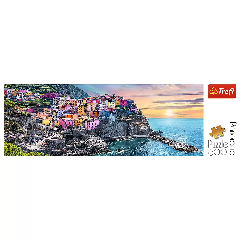 Puzzle trefl 500 panorama orasul vernazza [2]