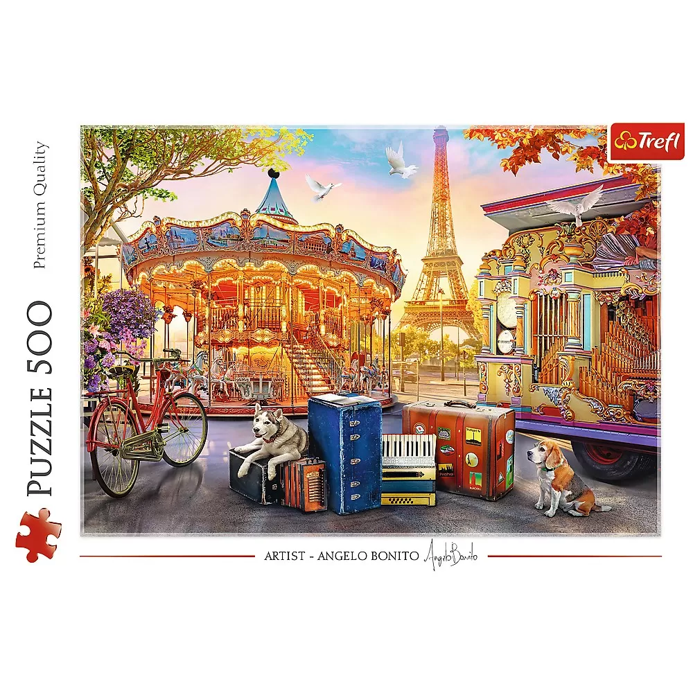 Puzzle trefl 500 sarbatoare in paris [2]