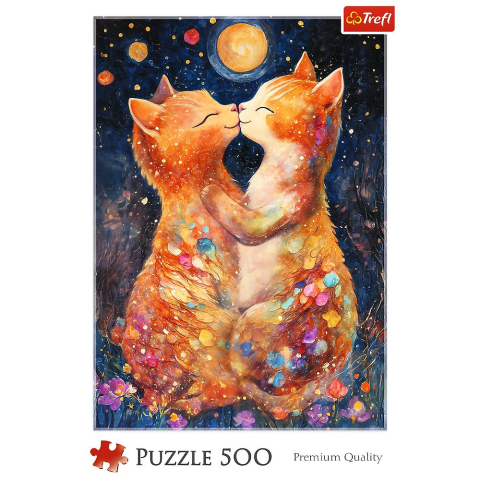 Puzzle trefl 500 sarut in lumina lunii copii varsta 10 ani - +15 ani [2]