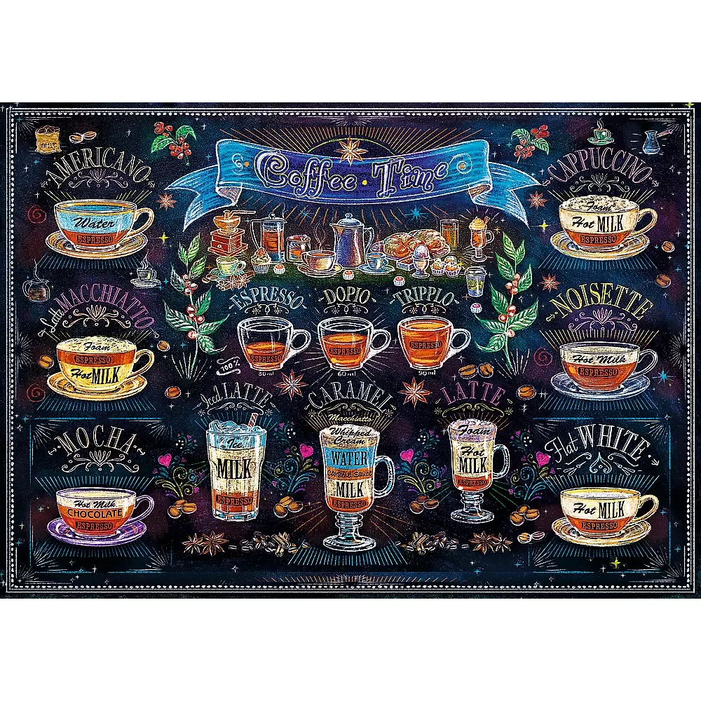 Puzzle trefl 500 tipuri de cafea [1]