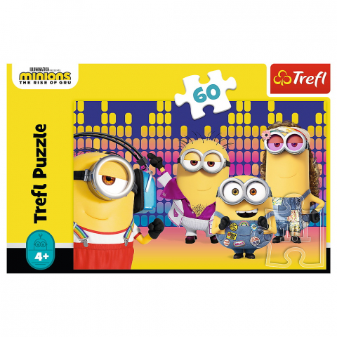 Puzzle trefl 60 minionii dansatori [2]