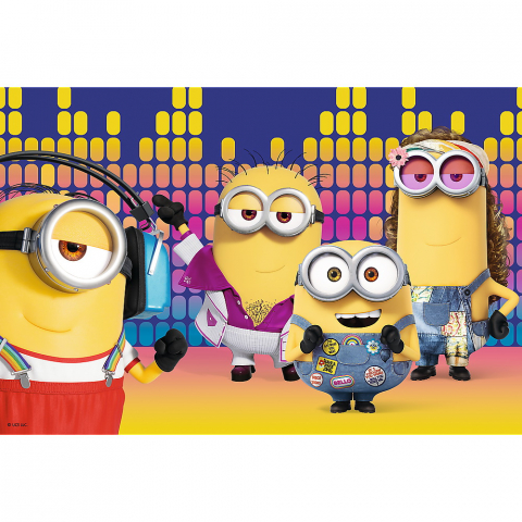 Puzzle trefl 60 minionii dansatori [1]