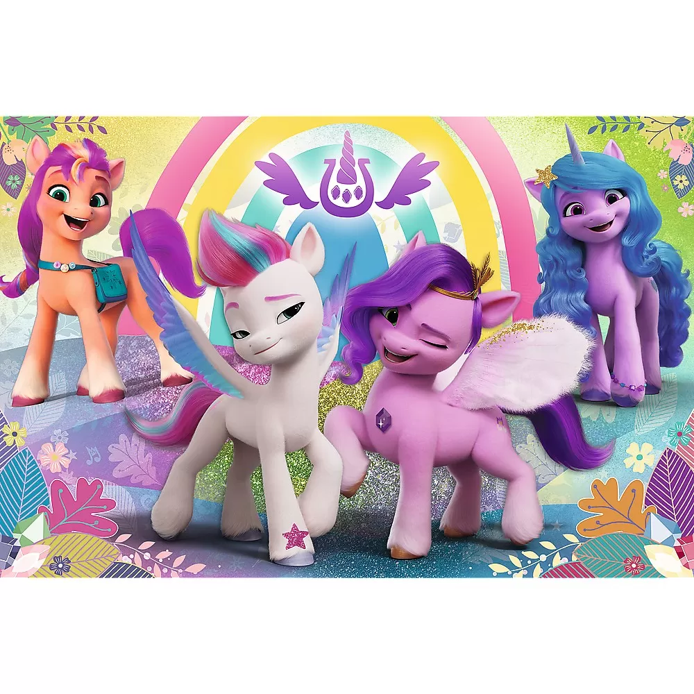 Puzzle trefl 60 my little pony in lumea prieteniilor [1]