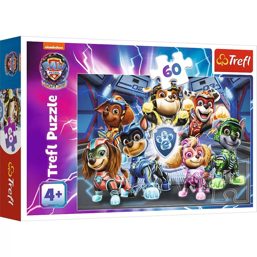 Jucării și Jocuri pentru copii - Puzzle trefl 60 patrula catelusilor aventurile orasului