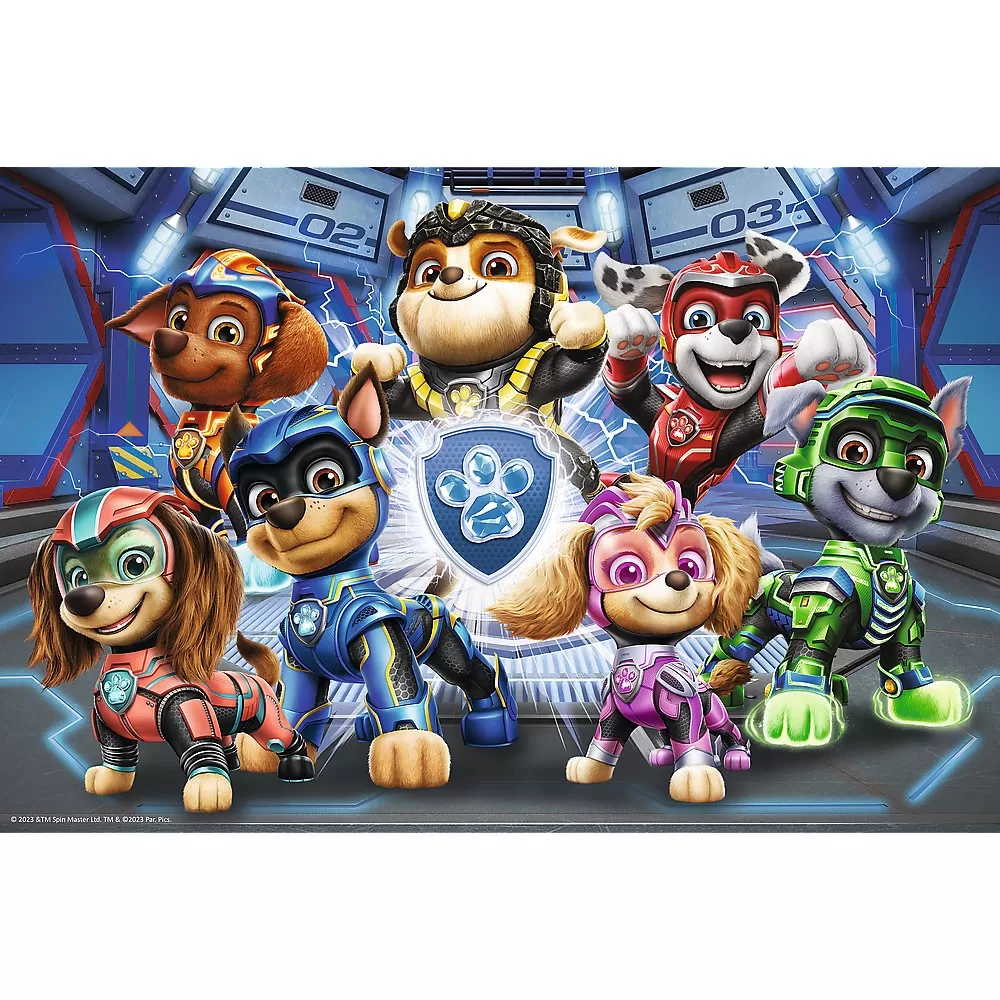 Puzzle trefl 60 patrula catelusilor aventurile orasului [1]