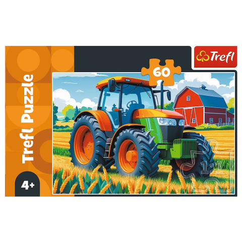 Puzzle trefl 60 vehicul de fermier copii varsta 4 ani - 9 ani [2]