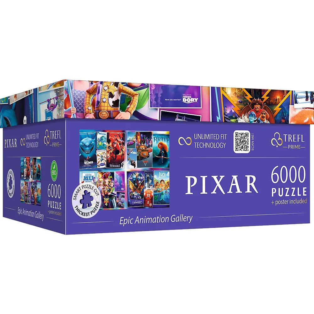 Puzzle trefl 6000 galerie de animatie epica, copii varsta 14 ani pana la +15 ani [3]