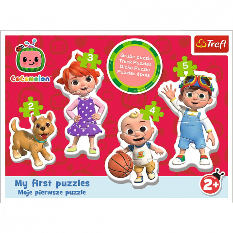 Puzzle trefl baby clasic cocomelon la joaca 14 piese [5]