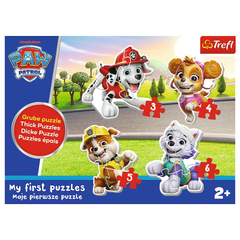 Puzzle trefl baby clasic patrula catelusilor copii varsta 2 ani - 6 ani [1]