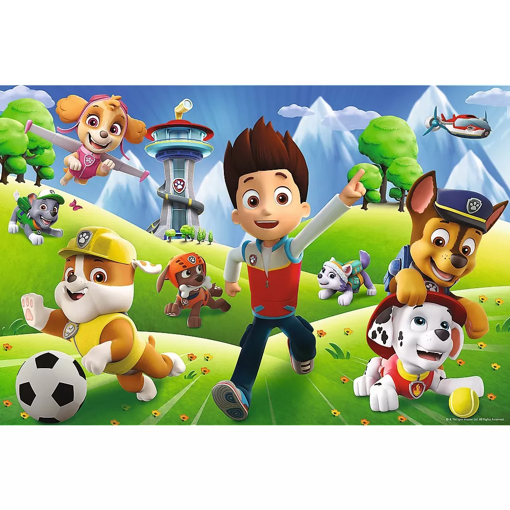 Puzzle trefl primo  24 super maxi patrula catelusilor aventura catelusilor [1]